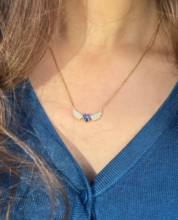Collier "Amour Céleste"