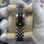 Rolex Datejust 41 – Slate Grey Dial, Fluted Bezel on Jubilee