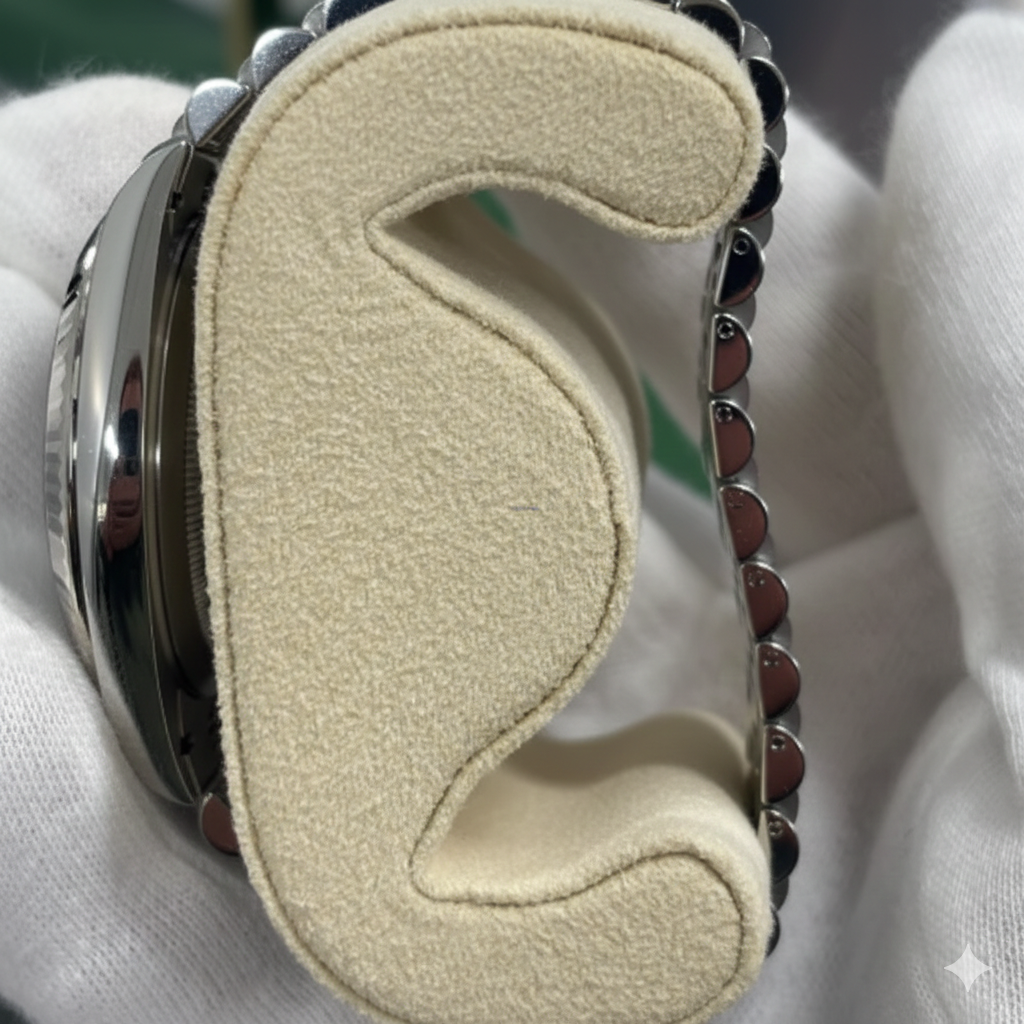 Rolex Datejust 41 – Slate Grey Dial, Fluted Bezel on Jubilee