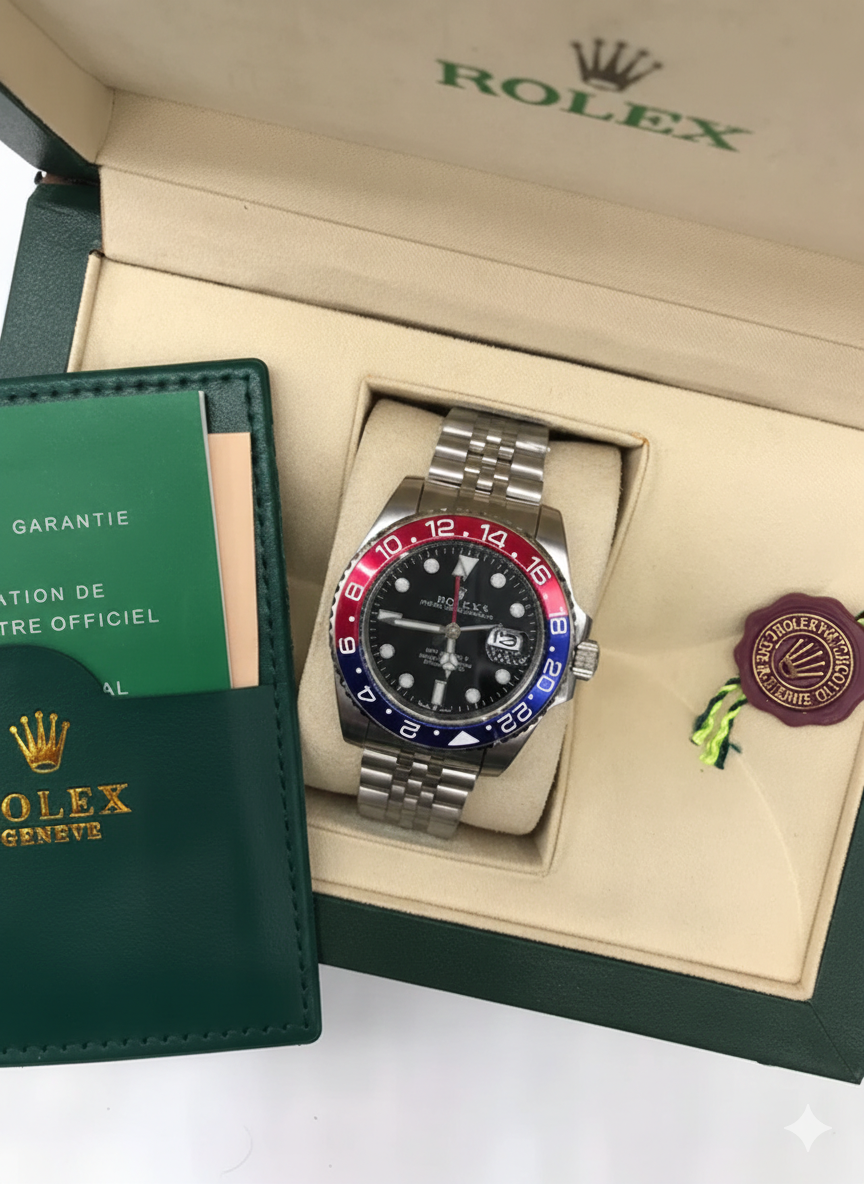 Rolex GMT-Master II "Pepsi" – L'Icône du Voyage pour Homme