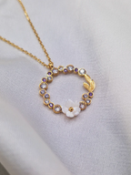 Le Collier "Alyn Florale" – Purple Edition