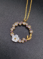 Le Collier "Alyn Florale" – Purple Edition